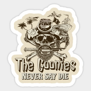 The Goonies Never Say Die Sticker